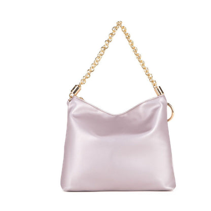 MKF Collection Brigitte Women's Shoulder Bag Functional Purse - Metallic Lilac