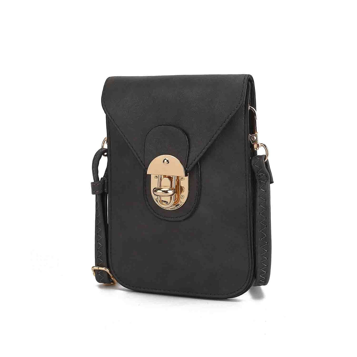 MKF Collection Kianna Medium Phone Crossbody Handbag - Charcoal