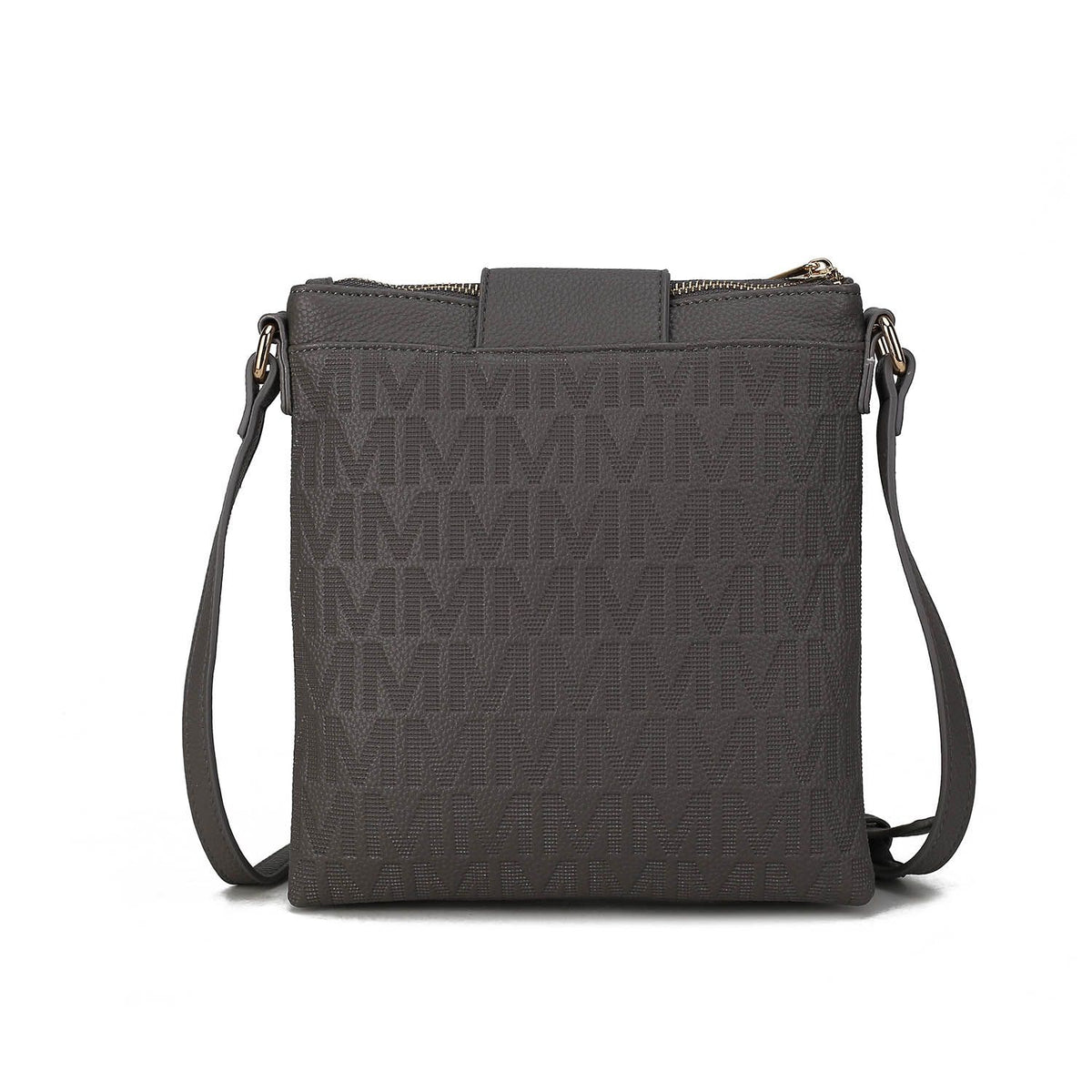 MKF Collection Marietta M Signature Womens Handbag Crossbody Bag - Light Blue