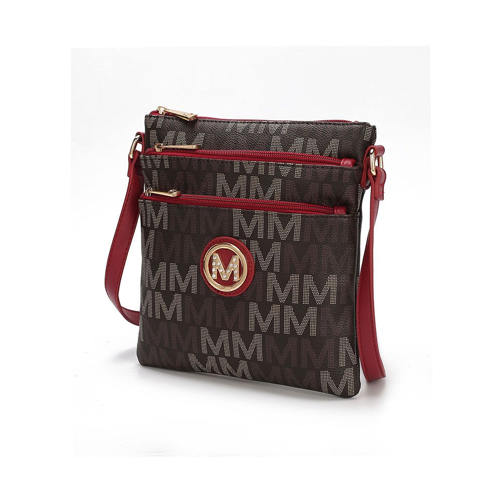MKF Collection Lemuel M Signature Crossbody - Red